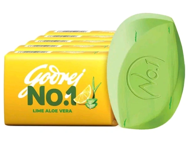 Godrej No 1 Lime Soap Set Of 5 ×100g