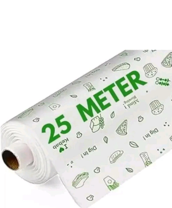 Butter Paper Roll 25m