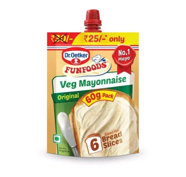 Mayonnaise Veg Eggless Pack Of 3 × 50g