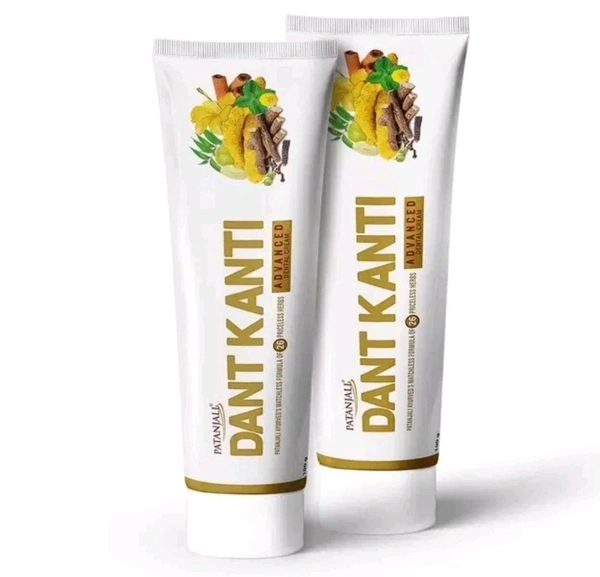 Dant kanti Advance Toothpaste ( दंत कांति पेस्ट)Pack Of 2 