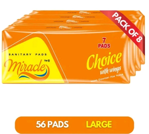 Sanitary Pads Pack Of 8 (Each 7 Pc)