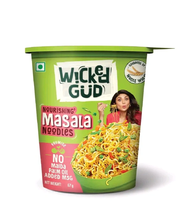 Masala Cup Noodles Wickedgud 67g