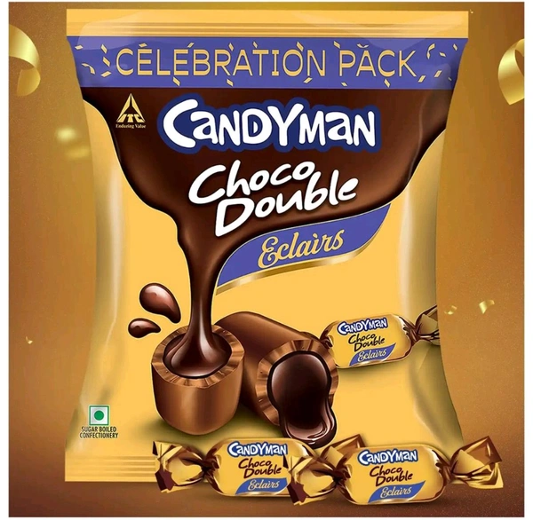 Candyman Double Choco Eclairs Chocolate 