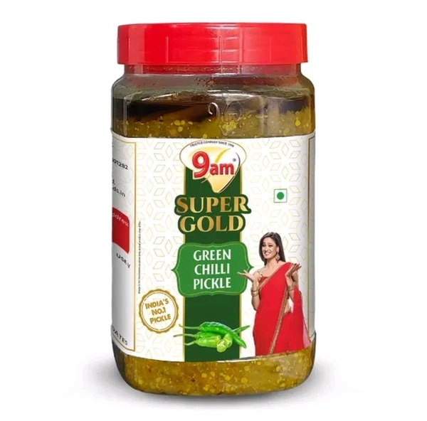 9 Am Green Chilli Pickle ( Mirch Ka Achar) 