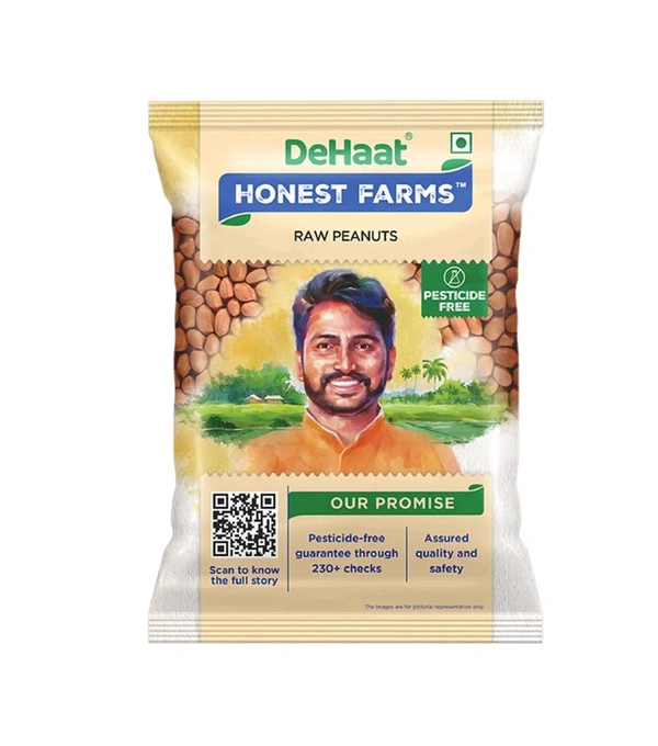 Raw Peanuts (मूँगफली दाने)De Haat 