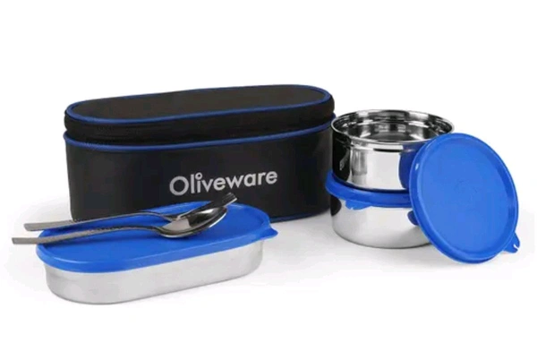 Oliveware Stainless Steel Lunch Box
