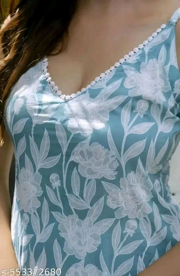 12GMS Trendy Printed Rayon Kurti for Women & Girls - Stylish Ethnic Wear (S to XXL) - Cornflower Blue, M