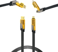 New 4 in 1 Data Cable All Mobile - Black