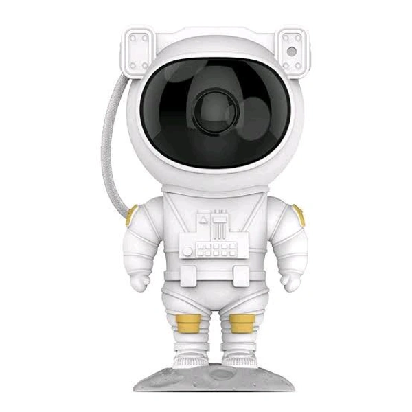 Astronaut Galaxy Projector Night Light with Remote Control - White