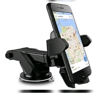 Indian Stuff Adjustable Car Mobile Holder 360° Rotation - Black