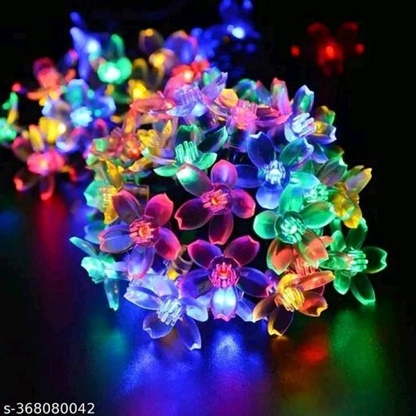 BloomGlow™ Flower LED String Lights - multicolour