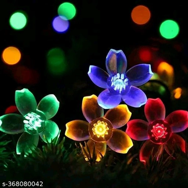BloomGlow™ Flower LED String Lights - multicolour