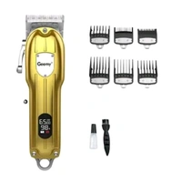Geemy ✂️ GEEMY GM-6716 Professional Hair Trimmer - Gold