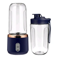 🥤 Portable Rechargeable Electric Juicer | 400ml | Set of 2 Jars - Tolopea
