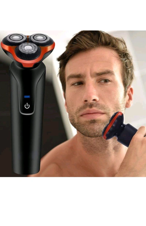 🪒 Rock Light Rechargeable 3-Head Electric Shaver