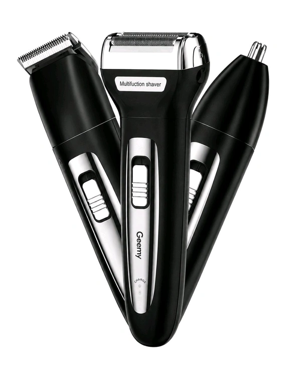 ✂️ Geemy GM-561 3-in-1 Rechargeable Grooming Kit