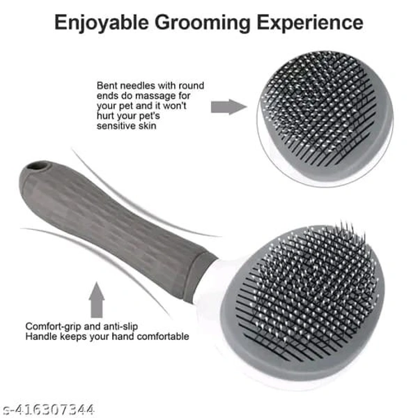 ZenBrush™ - Removes Fur & Relieves Pain - White