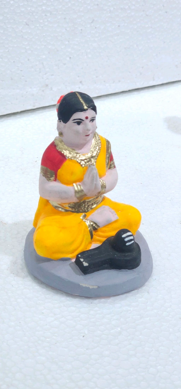 हरतालिका मूर्ती Small Size - 3 Inch Height