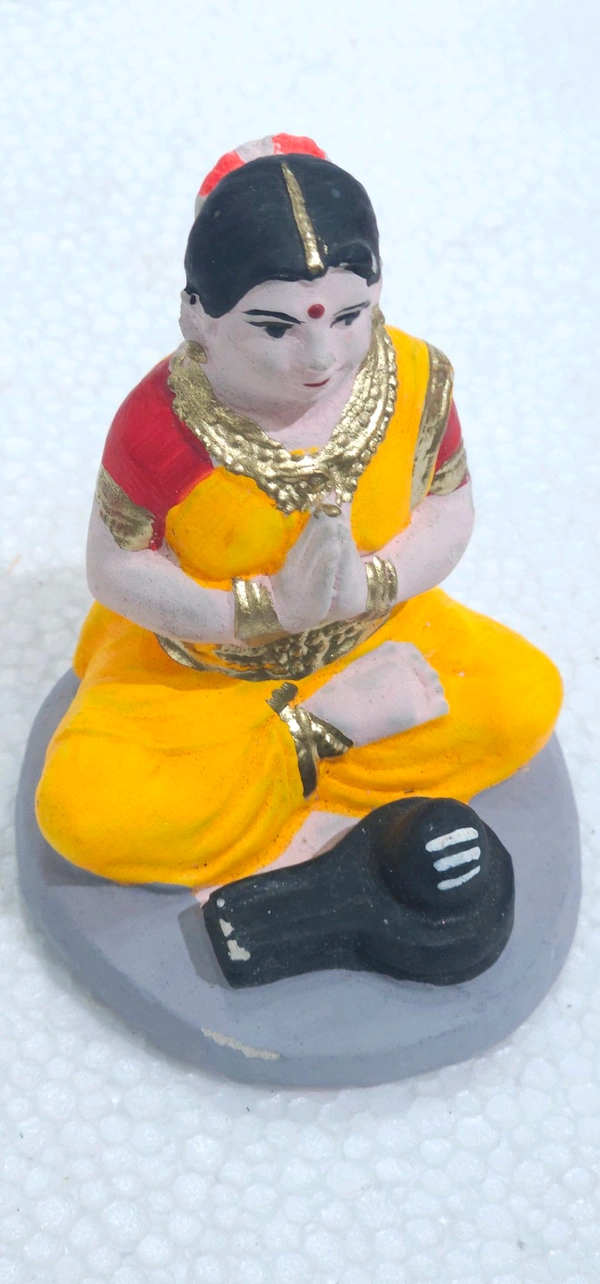 हरतालिका मूर्ती Small Size - 3 Inch Height