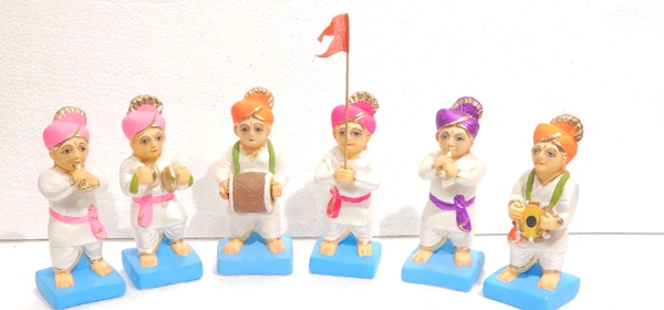POP Dhok Pathak 6 Piece Set - 6 Inch Height