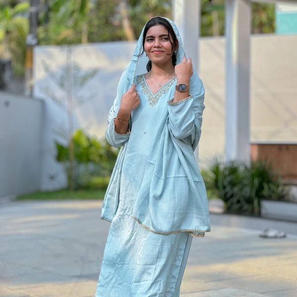 Churidar - XL, Light Blue