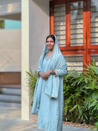 Churidar - XL, Light Blue
