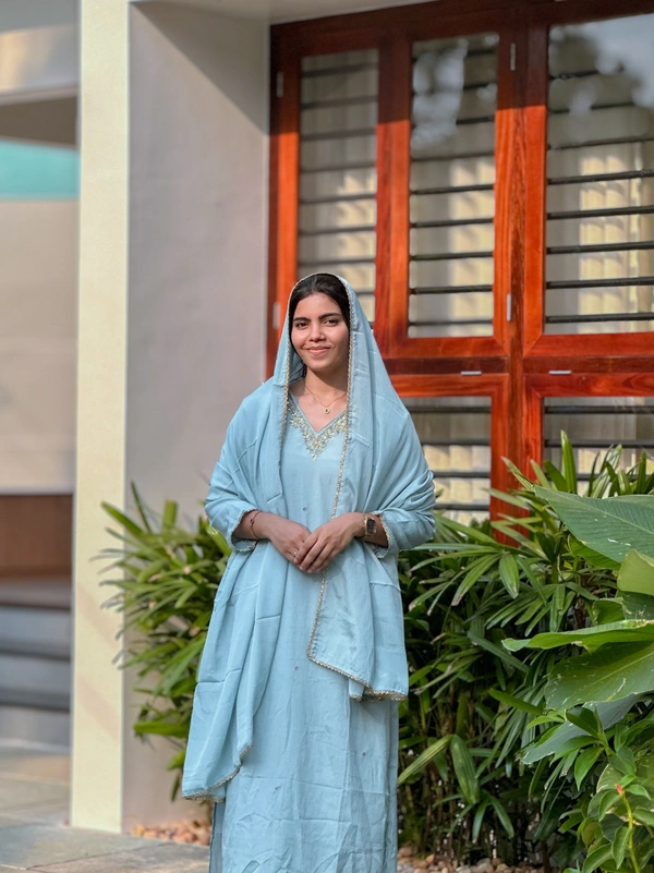 Churidar - XL, Light Blue