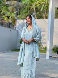 Churidar - XL, Light Blue