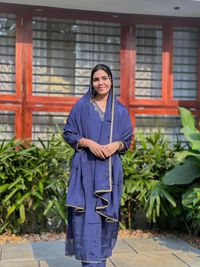 Churidar - XL, Deep Navy Blue
