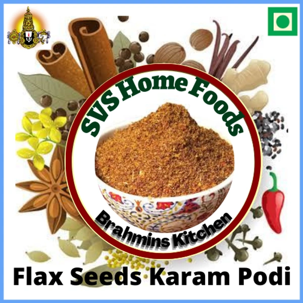 Flax Seeds Karampodi [100 Gms]