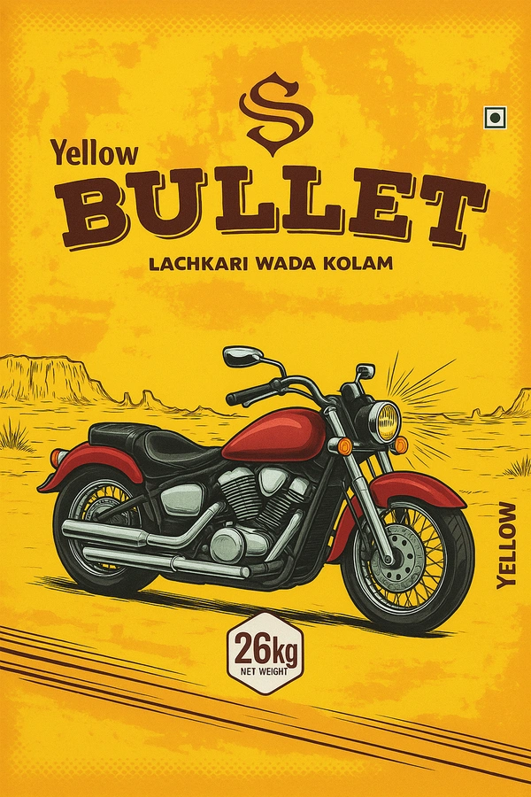 yellow bullet kolam jeera - 26 KG