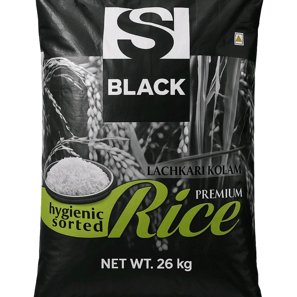 S black Kolam jeera - 26 KG