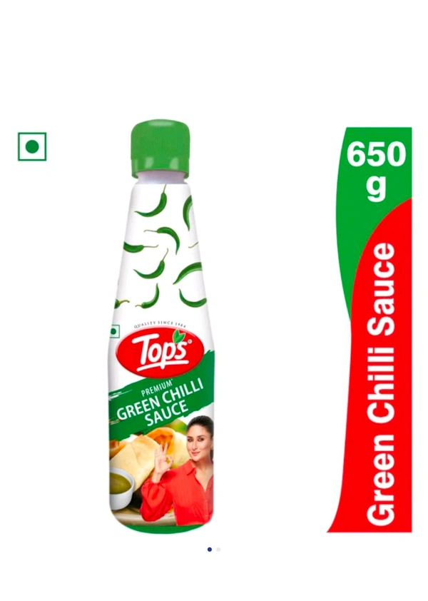 Tops green chilli 650g