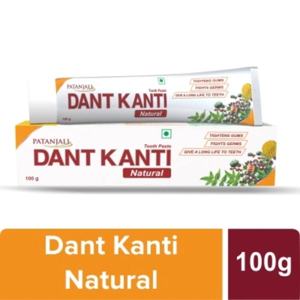 Patanjali Dant Kanti Dental Toothpaste - 100gm - 100g