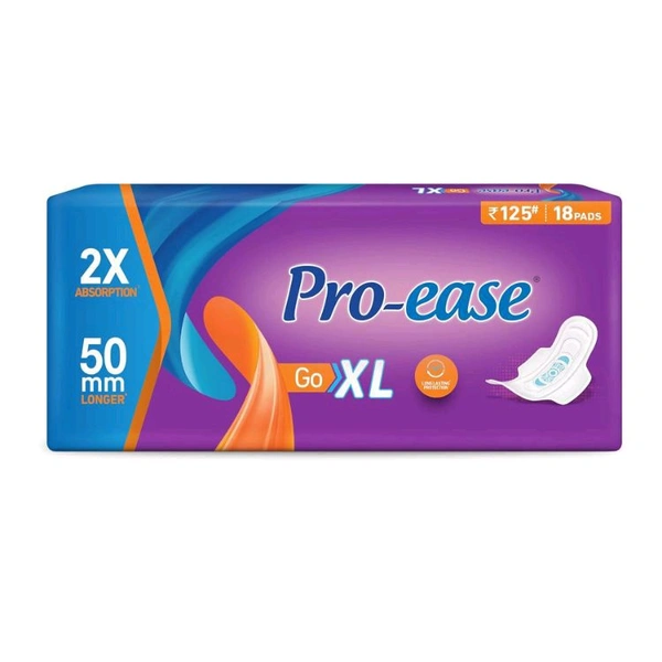 Pro Ease Go XL Sanitary Pad