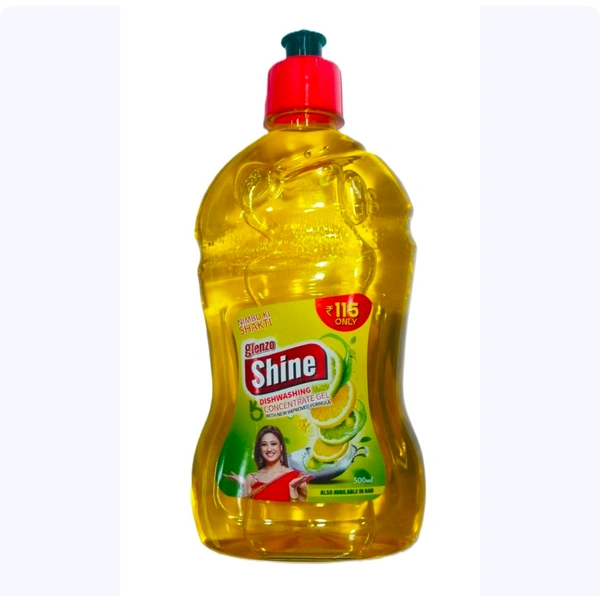 Glenzo Shine Dishwashing Gel 500ml - 500ml