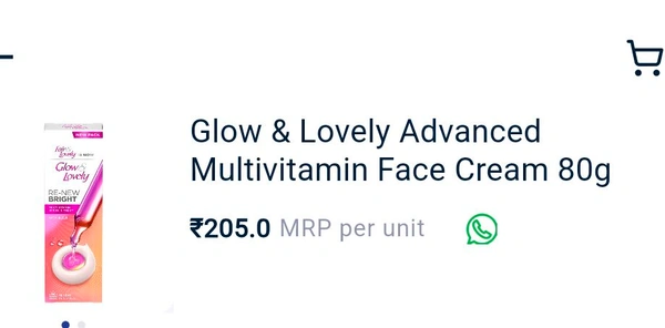HU Fair lovely cream