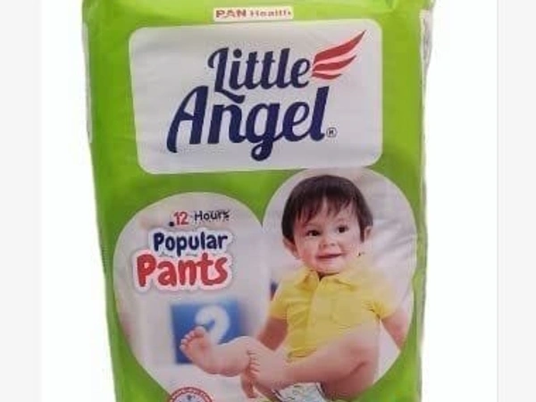 Diper  Little Angel L size  (free baby wipes72pc)