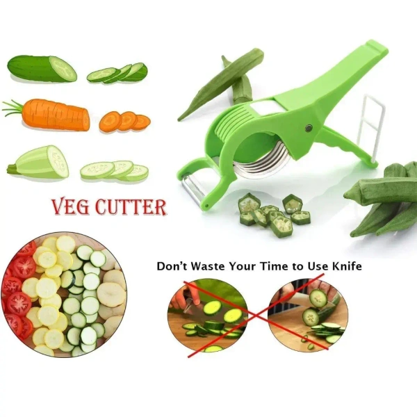 2 in 1 Vegetable and Fruit Multi Cutter Peele Slicer - Base Variant