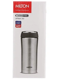 Milton Optima Thermosteel Hot and Cold Flask - Base Variant, 350ml