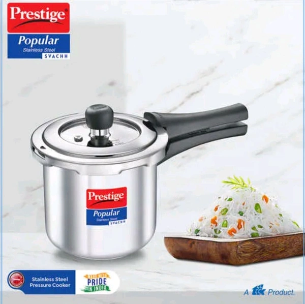 Prestige PRESTIGE POPULAR SVACHH STAINLESS STEEL PRESSURE COOKER 2.0 L