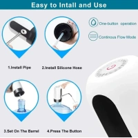 Automatic Wireless Water Can Dispenser Pump for 20 Litre Bottle Can - Base Variant