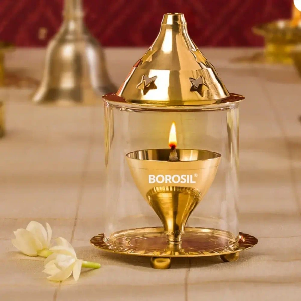 Borosil Akhand Brass Diya
