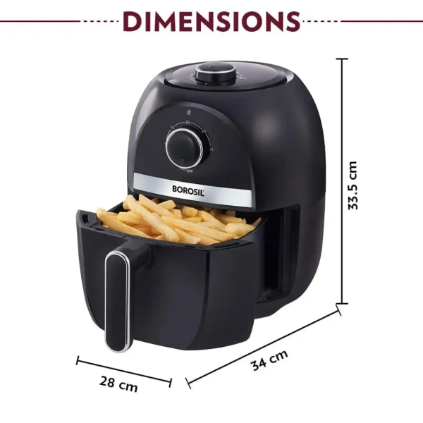 BOROSIL Borosil Best Air Fryer 2.8 Ltr - Base Variant