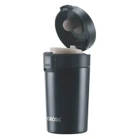 BOROSIL Borosil Hydra Coffeemate 300 ml Stainless Steel Travel Mug Double Wall Vacuum - Base Variant