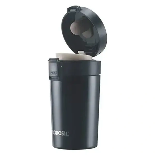 BOROSIL Borosil Hydra Coffeemate 300 ml Stainless Steel Travel Mug Double Wall Vacuum - Base Variant