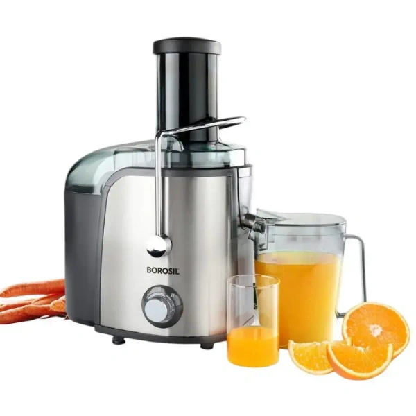 BOROSIL Borosil Primus Plus Juicer  800 W Stainless Steel Centrifugal Juicer - Base Variant