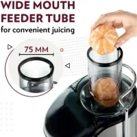 BOROSIL Borosil Primus Plus Juicer  800 W Stainless Steel Centrifugal Juicer - Base Variant