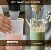 BOROSIL Borosil Smartblend Hand Blender with 800ml Beaker 300W Silent DC Motor - Base Variant