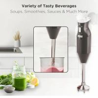 BOSS B132 Portable Hand Blender 225W - Watt Variable Speed Control - Base Variant